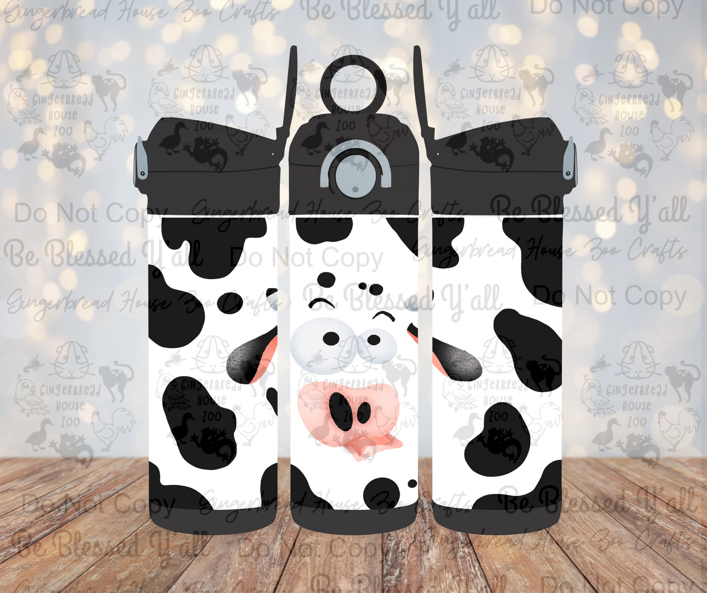 Funny Face Farm Animal Tumbler