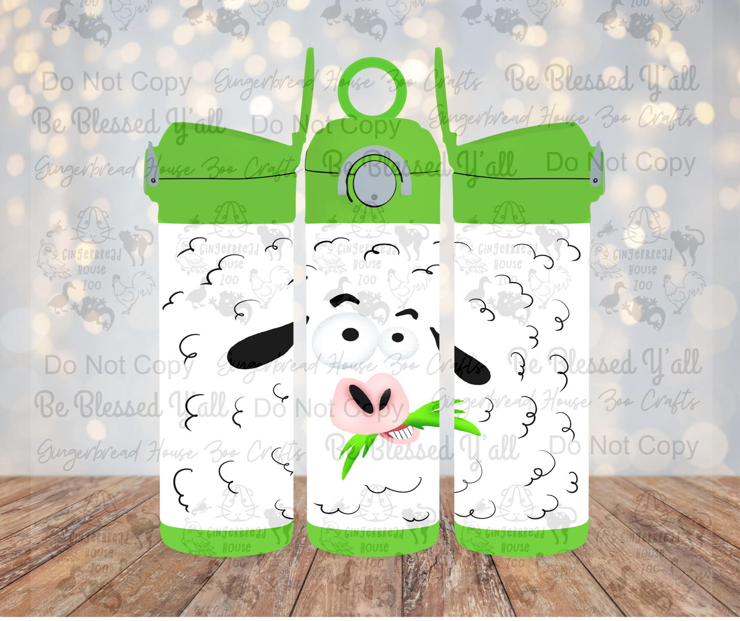 Funny Face Farm Animal Tumbler