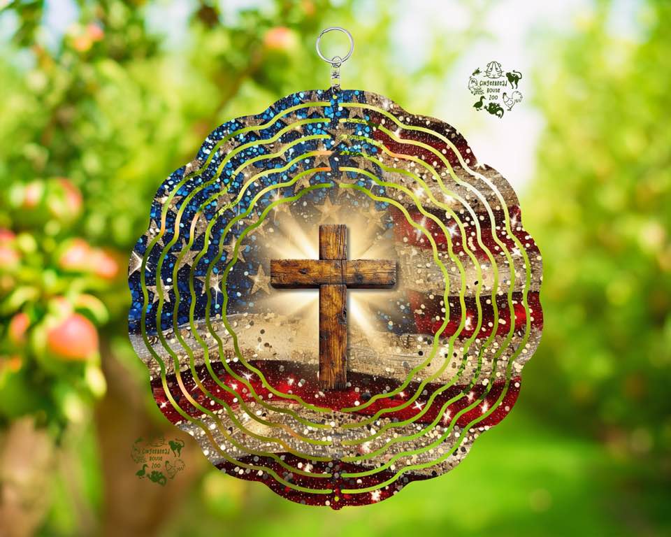 Flag and Cross