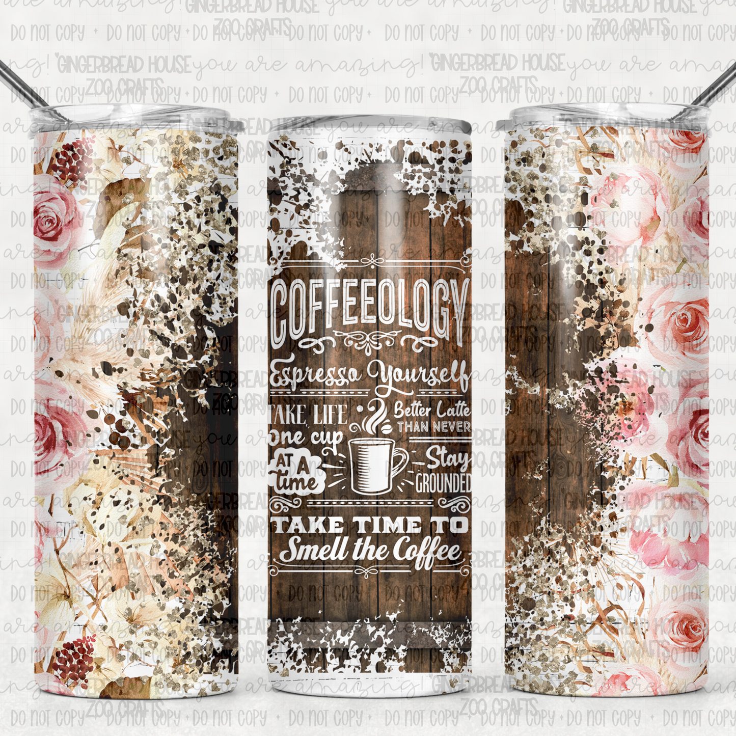 Coffee Quote Tumbler