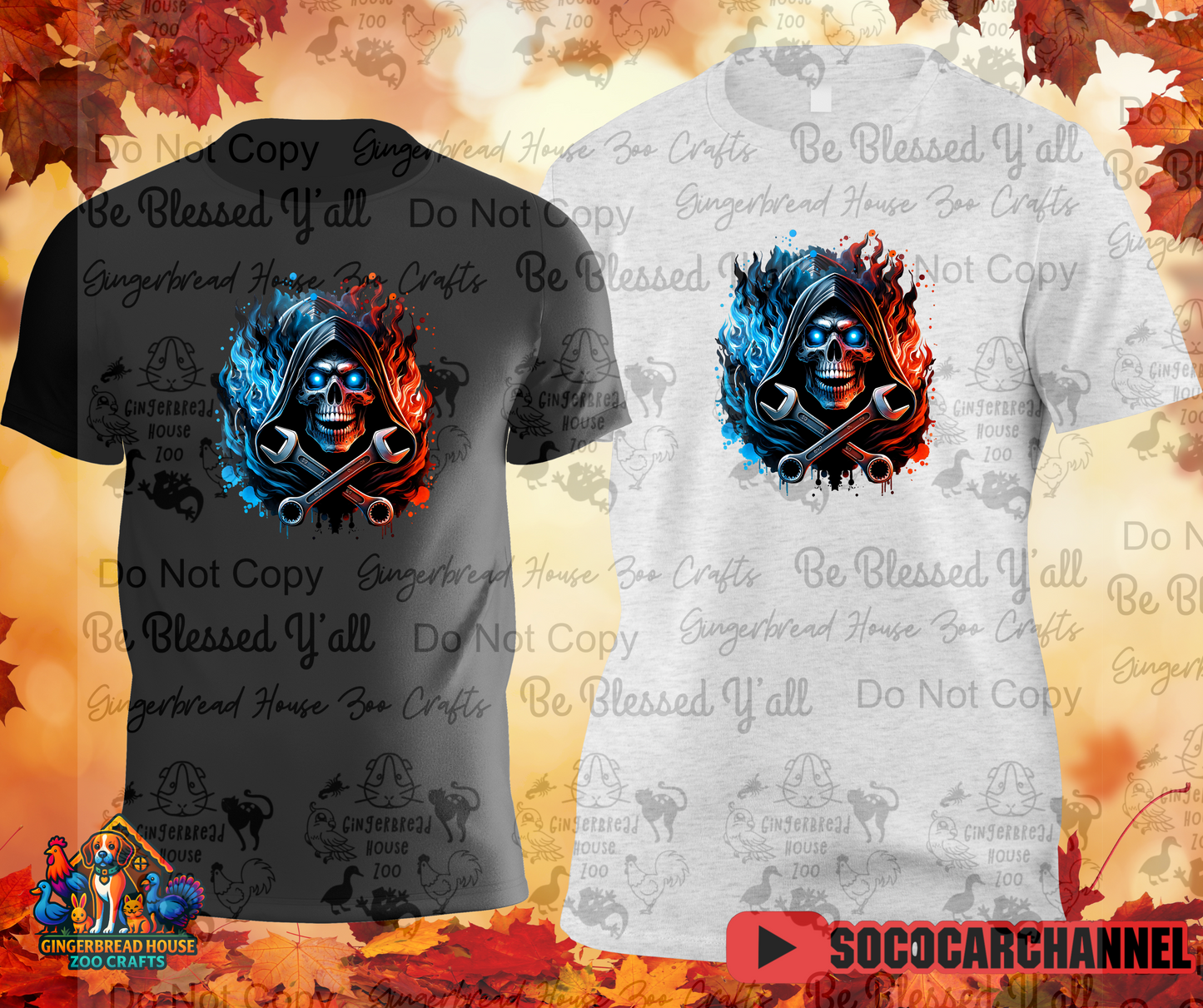 Skull Mechanic - SOCo Car Channel Merch