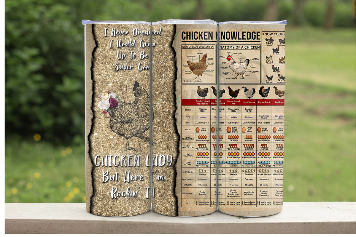 Chicken Knowledge Tumbler