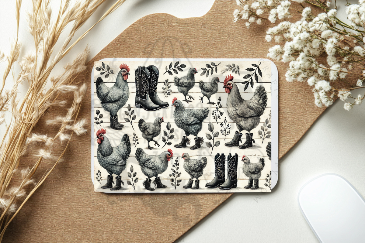 Farm Themed Mouse Pads - Old McDarling's