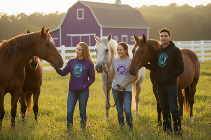 Big Purple Barn Zentangle Shirt