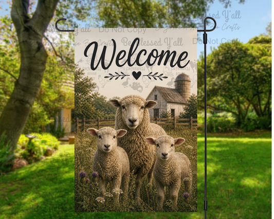 Sheep Welcome (3 Sheep)