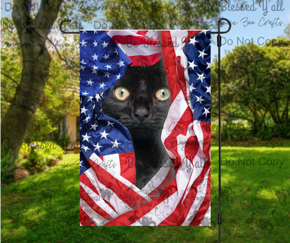 Patriotic Garden Flags Set 1
