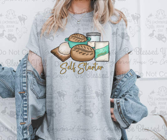 Self Starter Baking T-Shirt
