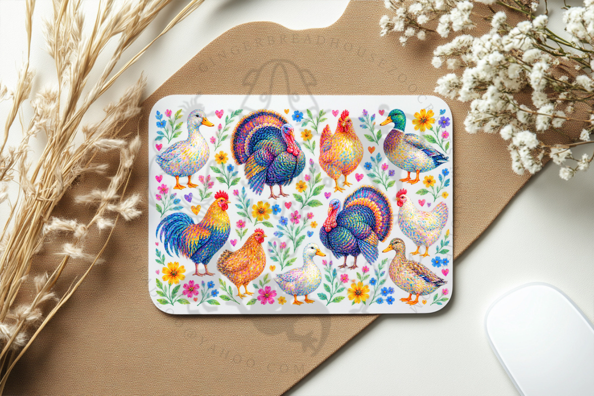 Farm Themed Mouse Pads - Old McDarling's