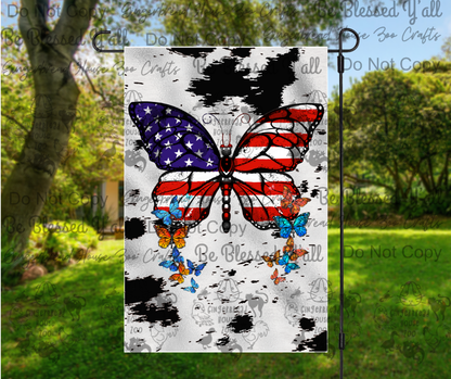 Patriotic Garden Flags Set 1