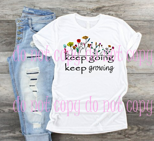 Keep Going, Keep Growing