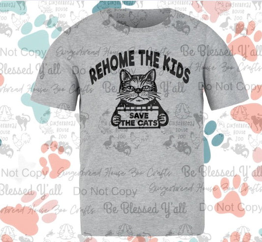 Rehome the kids!  Save The Cats