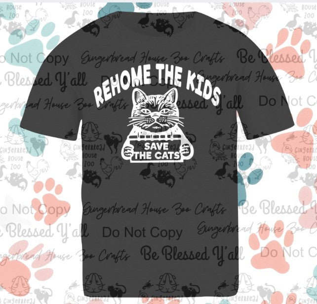 Rehome the kids!  Save The Cats