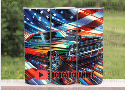 SOCOCarChannel Tumbler 2 - Patriotic