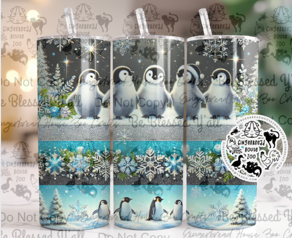 Winter Penguin Tumbler