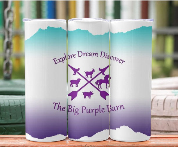 Big Purple Barn Tumblers