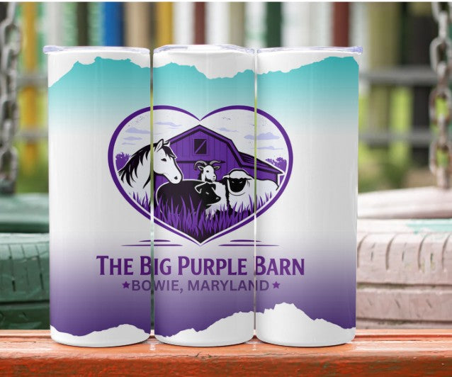 Big Purple Barn Tumblers