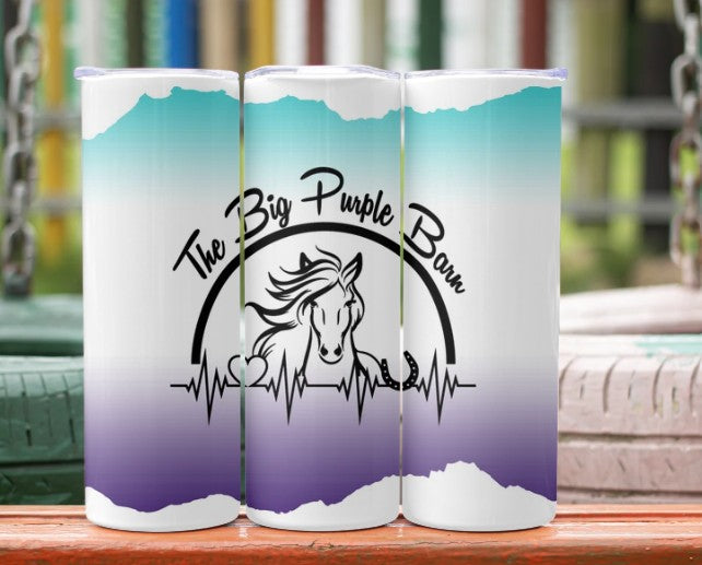 Big Purple Barn Tumblers