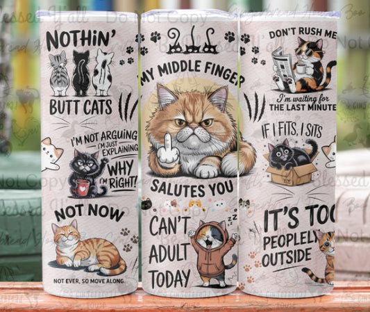 Cat-titde! Tumbler