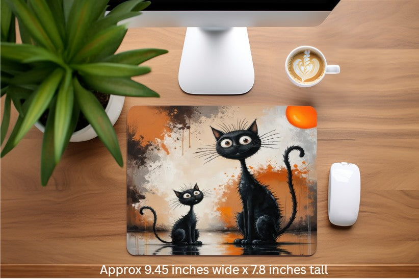 Cat Themed Mouse Pads